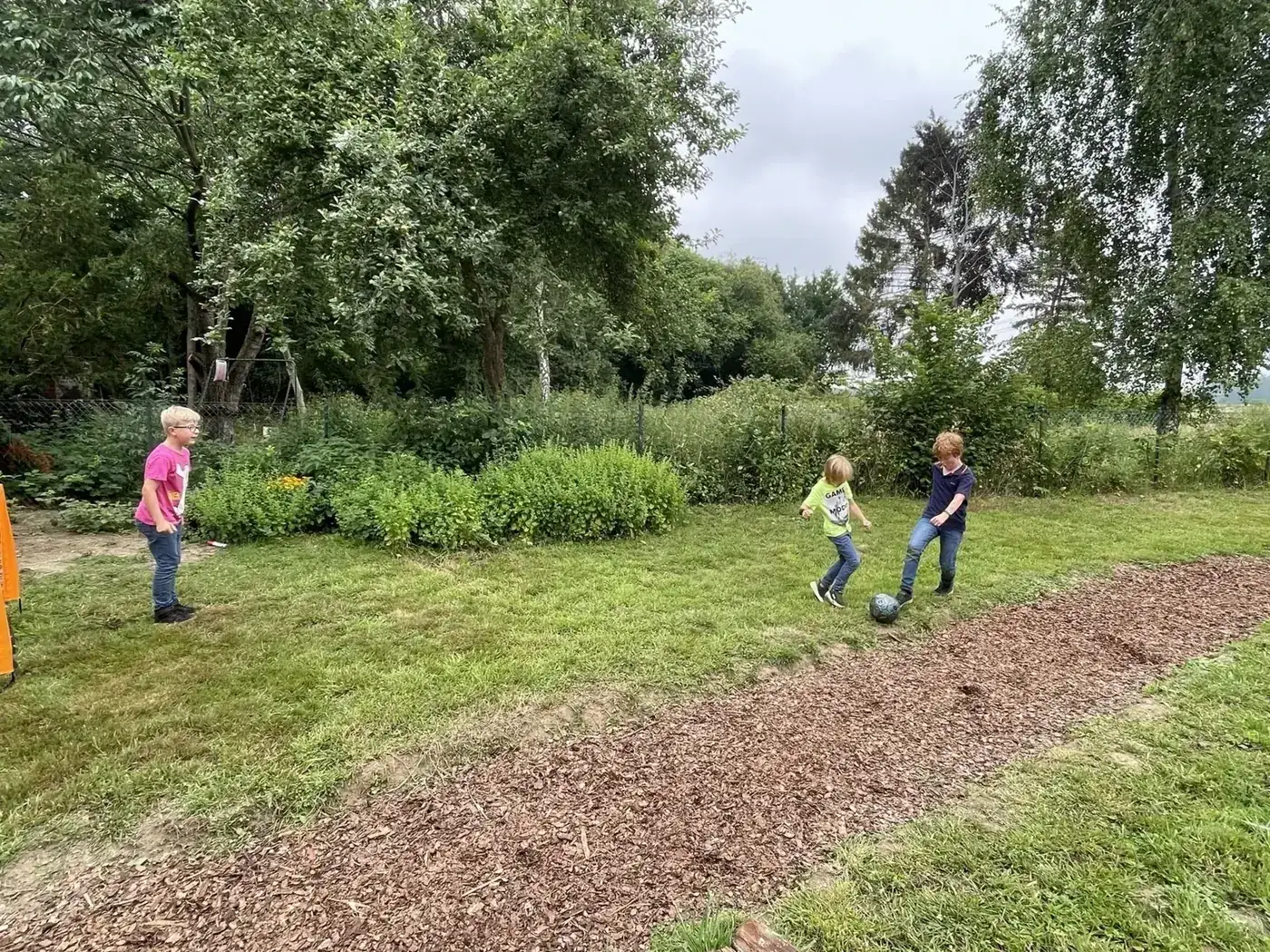 Kinder auf der Wiese